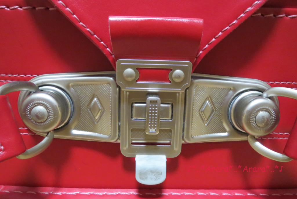 中村鞄のランドセル錠前部分画像